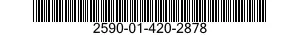 2590-01-420-2878 PANEL,IDENTIFICATION,COMBAT 2590014202878 014202878