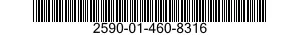 2590-01-460-8316 BRACKET,VEHICULAR COMPONENTS 2590014608316 014608316