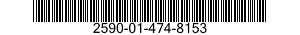 2590-01-474-8153 BRACKET,VEHICULAR COMPONENTS 2590014748153 014748153