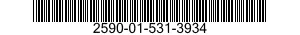 2590-01-531-3934 BRACKET,VEHICULAR COMPONENTS 2590015313934 015313934