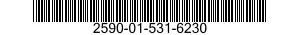 2590-01-531-6230 AIR DUCT SECTION,DEEP FORDING 2590015316230 015316230