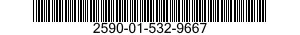 2590-01-532-9667 BRACKET,VEHICULAR COMPONENTS 2590015329667 015329667