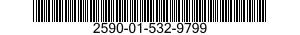 2590-01-532-9799 BRACKET,VEHICULAR COMPONENTS 2590015329799 015329799