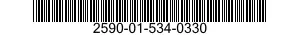2590-01-534-0330 BRACKET,VEHICULAR COMPONENTS 2590015340330 015340330