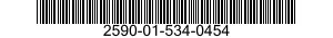 2590-01-534-0454 BRACKET,VEHICULAR COMPONENTS 2590015340454 015340454