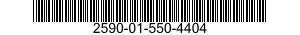 2590-01-550-4404 RETAINER,SPARE TIRE 2590015504404 015504404