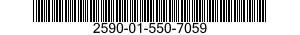 2590-01-550-7059 BRACKET,VEHICULAR COMPONENTS 2590015507059 015507059