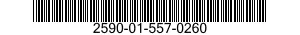 2590-01-557-0260 BRACKET,VEHICULAR COMPONENTS 2590015570260 015570260