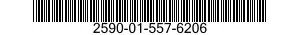 2590-01-557-6206 BRACKET,VEHICULAR COMPONENTS 2590015576206 015576206