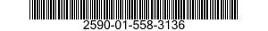 2590-01-558-3136 BRACKET,VEHICULAR COMPONENTS 2590015583136 015583136