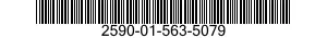 2590-01-563-5079 BRACKET,VEHICULAR COMPONENTS 2590015635079 015635079