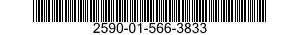 2590-01-566-3833 BRACKET,VEHICULAR COMPONENTS 2590015663833 015663833