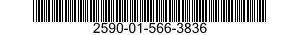 2590-01-566-3836 BRACKET,VEHICULAR COMPONENTS 2590015663836 015663836