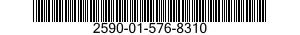 2590-01-576-8310 BRACKET,VEHICULAR COMPONENTS 2590015768310 015768310
