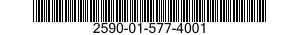 2590-01-577-4001 BRACKET,VEHICULAR COMPONENTS 2590015774001 015774001