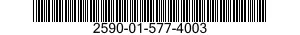2590-01-577-4003 BRACKET,VEHICULAR COMPONENTS 2590015774003 015774003
