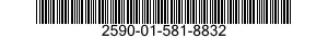 2590-01-581-8832 BRACKET,VEHICULAR COMPONENTS 2590015818832 015818832