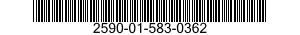 2590-01-583-0362 BRACE,RETRACTABLE SUPPORT 2590015830362 015830362