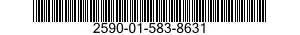 2590-01-583-8631 BRACKET,VEHICULAR COMPONENTS 2590015838631 015838631