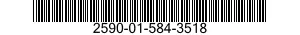 2590-01-584-3518 BRACKET,VEHICULAR COMPONENTS 2590015843518 015843518