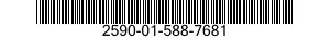 2590-01-588-7681 BRACKET,VEHICULAR COMPONENTS 2590015887681 015887681