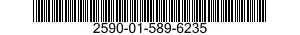 2590-01-589-6235 BRACKET,VEHICULAR COMPONENTS 2590015896235 015896235