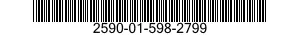 2590-01-598-2799 BRACKET,VEHICULAR COMPONENTS 2590015982799 015982799