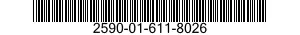 2590-01-611-8026 GROMMET ASSEMBLY 2590016118026 016118026