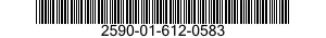 2590-01-612-0583 BRACKET,VEHICULAR COMPONENTS 2590016120583 016120583