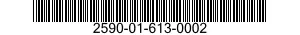 2590-01-613-0002 BRACKET,VEHICULAR COMPONENTS 2590016130002 016130002