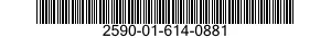 2590-01-614-0881 BRACKET,VEHICULAR COMPONENTS 2590016140881 016140881