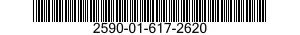 2590-01-617-2620 BRACKET,VEHICULAR COMPONENTS 2590016172620 016172620