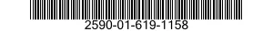 2590-01-619-1158 REEL,CABLE 2590016191158 016191158