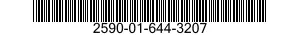 2590-01-644-3207 BRACKET,VEHICULAR COMPONENTS 2590016443207 016443207