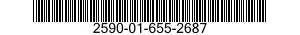 2590-01-655-2687 FILTER ELEMENT,FLUID 2590016552687 016552687