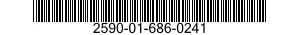 2590-01-686-0241 BRACKET,VEHICULAR COMPONENTS 2590016860241 016860241