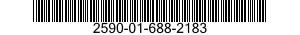 2590-01-688-2183 PLATE,IDENTIFICATION 2590016882183 016882183