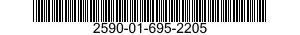 2590-01-695-2205 PANEL,IDENTIFICATION,COMBAT 2590016952205 016952205