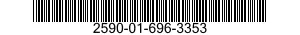 2590-01-696-3353 BRACKET,VEHICULAR COMPONENTS 2590016963353 016963353