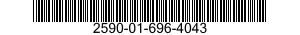 2590-01-696-4043 BRACKET,VEHICULAR COMPONENTS 2590016964043 016964043
