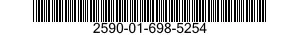 2590-01-698-5254 PLATE,IDENTIFICATION 2590016985254 016985254