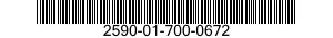 2590-01-700-0672 RACK,STOWAGE,VEHICULAR 2590017000672 017000672