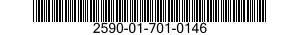 2590-01-701-0146 PLATE,IDENTIFICATION 2590017010146 017010146