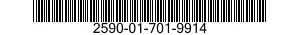 2590-01-701-9914 BRACKET,VEHICULAR COMPONENTS 2590017019914 017019914