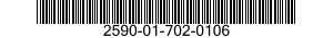 2590-01-702-0106 BRACKET,VEHICULAR COMPONENTS 2590017020106 017020106