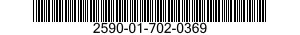 2590-01-702-0369 BRACKET,VEHICULAR COMPONENTS 2590017020369 017020369