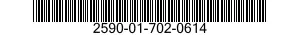 2590-01-702-0614 BRACKET,VEHICULAR COMPONENTS 2590017020614 017020614