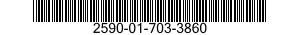 2590-01-703-3860 BRACKET,VEHICULAR COMPONENTS 2590017033860 017033860