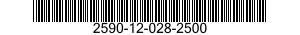 2590-12-028-2500 GASKET 2590120282500 120282500