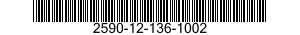 2590-12-136-1002  2590121361002 121361002